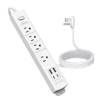 1 BSEED Voltage Protector, Single Outlet Surge Protector Plug in for  Various Home Appliance Multi-Function Plug with Protection Wa