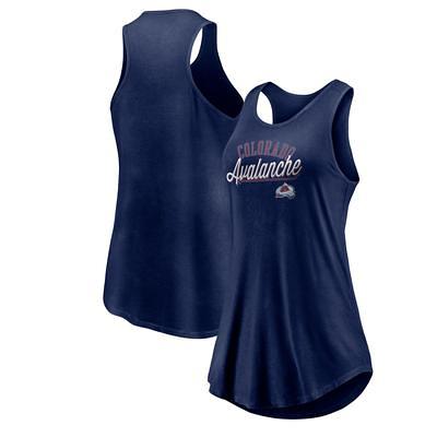 Fanatics Branded Women's Plus Size Navy Houston Texans Racerback Scoop Neck Tank Top - Navy