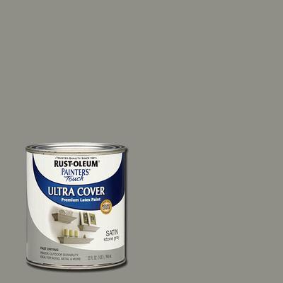 Rust-Oleum Painter's Touch Ultra Cover Latex Paint, 1 qt, Gloss White