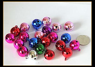 100PCS Small Copper Bell Jingle Bells Craft Bells Loose Beads Bell for  Christmas Festival Decoration Home Decoration Jewelry Making DIY Bracelet  Anklets Craft (Multicolor, 8mm) - Yahoo Shopping