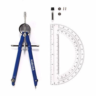 Danse Jupe Compass for Geometry 3Pcs,Compass with Pencil,Compass