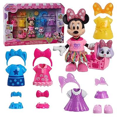 Disney Junior Minnie Mouse 7-Piece Collectible Figure Set, Kids Toys for  Ages 3 up