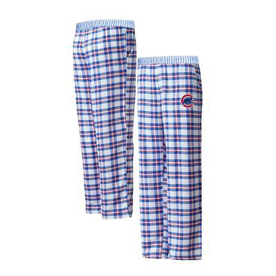 Chicago Cubs Women's Flannel Button-Up Long Sleeve Shirt - Royal