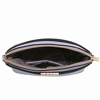 FashionPuzzle Saffiano Small Dome Crossbody bag with Chain Strap