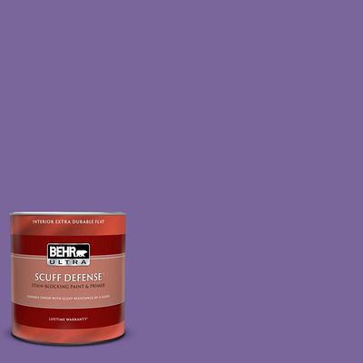 BEHR ULTRA 1 qt. #N110-6 Dignified Purple Extra Durable Flat Interior Paint  & Primer - Yahoo Shopping