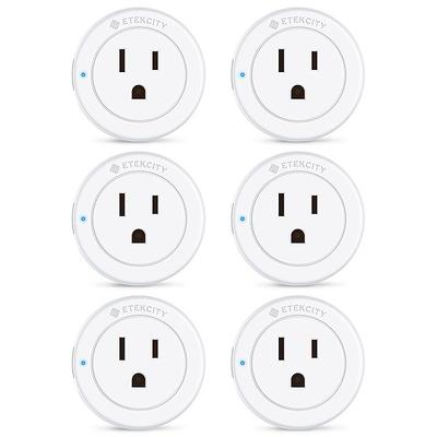 Etekcity Smart Outdoor Wifi Outlet Plug, 15 Amps, 2 Count 