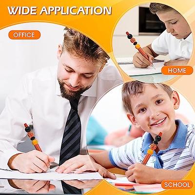 NEWEST 12 Pieces Sports Beadable Pens Plastic Basketball Bead Pens Included  48 Beads DIY Beaded Pens Black Ink Bead Ballpoint Pen for Students Gifts  School Office Supplies - Yahoo Shopping