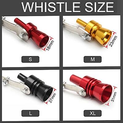 New Universal Motor Bike Exhaust Muffler Pipe Whistle Turbo Sound Kit