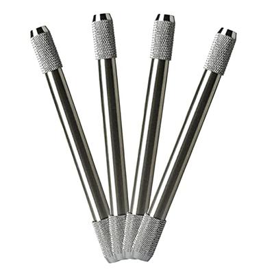 TEHAUX 5pcs Pencil Extenders, 4inch Stainless Steel Pencil Lengthener  Adjustable Charcoal Pencil Stand Pen Sleeve Extender Pencil Extender Holder  for Pencils (Silver) - Yahoo Shopping