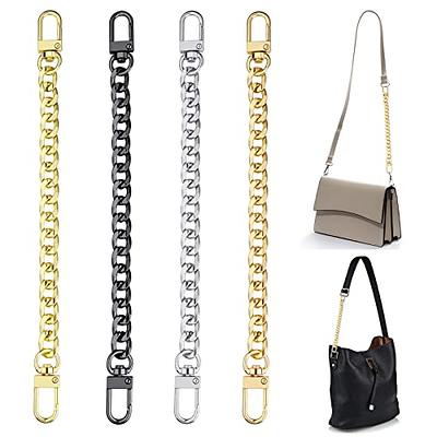 PH PandaHall Handbag Chain Straps, 2Pcs 10 Inch Bag Replacement Strap  Enamel Flower Heart Charm Purse Handle Extender Short Chain Straps for  Women Crossbody Shoulder Bag Handbag Purse, Light Gold : 