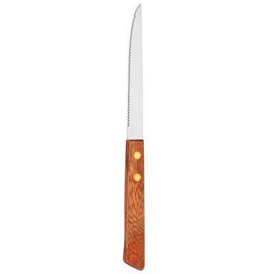 Acopa 8 1/4 Stainless Steel Semi-Hard Cheese Knife / Server with Plastic  Handle