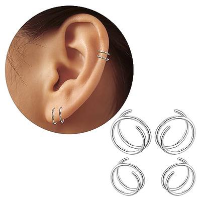 Tiny Helix Piercing Helix Earring Hoop Cartilage Hoop Helix 