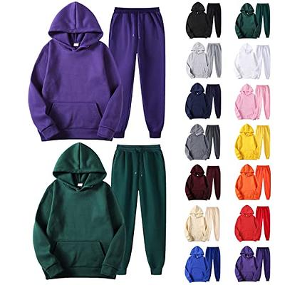 Women Tracksuit Pullover Hoodie and Pant Sets for Women Jogging Sweatsuit