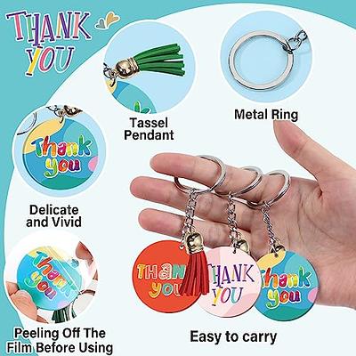 24 Sets Colorful Thank You Keychain Inspirational Positive Quotes Keychain  Thank You Gifts for Coworkers Acrylic Tassels Keychain for Employee  Appreciation Gifts Students Gratitude Teacher Gifts - Yahoo Shopping