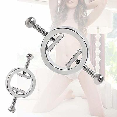 Nipple Clamps Rings Nip Clips, Stainless Steel Nipple Clips Jewelry  Surgical Steel Nipple Rings Non-Piercing Nipple Clamp Body Jewelry for  Women - Yahoo Shopping