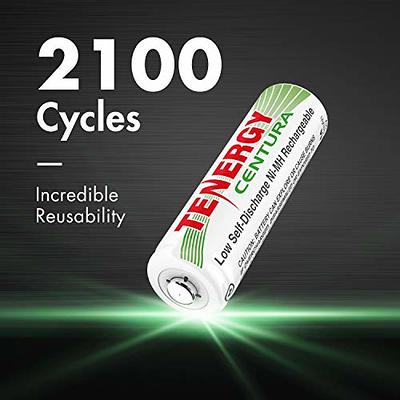 Brightown 12 Pack Rechargeable Battery AA, NiMH Pre Charged Double A  Battery for Solar Lights and Household Devices, Recharge up to 1200 Cycles