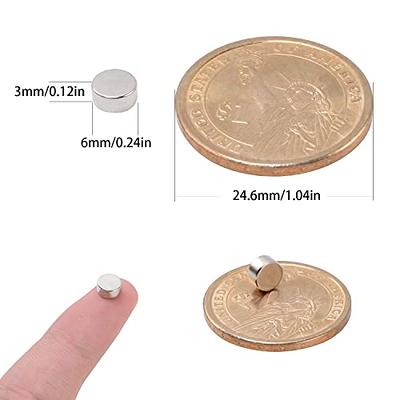 MIN CI 100 Pcs Super Strong Neodymium Disc Magnets, 8 x 3mm Small Magnets  Heavy Duty, Mini Round Rare Earth Magnets, for Locker Industrial Dry Erase  Board Whiteboard Fridge Crafts - Yahoo Shopping