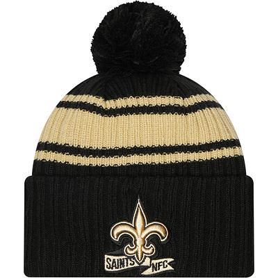 New Orleans Saints New Era 2023 Salute To Service Cuffed Knit Hat - Black