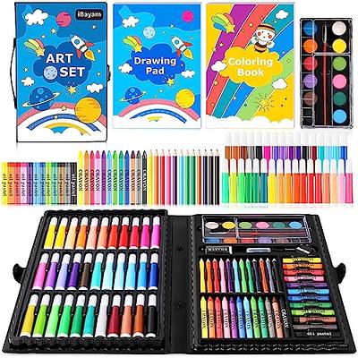 litokido Art Supplies for Kids - Unicorn Art Set - Painting, Drawing Art  Kit with Washable Markers, Double-Tip Pens, Coloring Book, Sketch Pad 