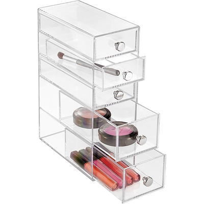 iDesign Clarity Cosmetic & Vanity Organizer Clear