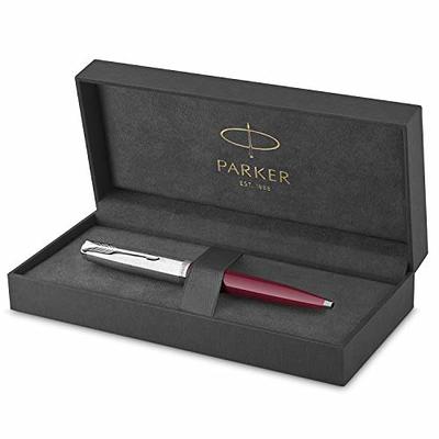 Parker 51 Ballpoint Pen, Burgundy Barrel with Chrome Trim, Medium Point,  with Black Ink, Gift Box - Yahoo Shopping