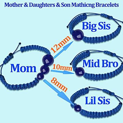 Mother Son Jewelry Mom Gift Mantra Bracelet