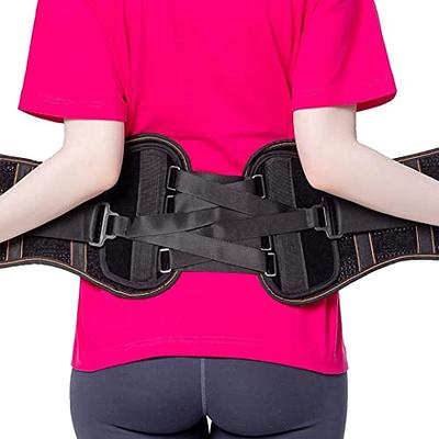 Lumbar Support Lower Waist Back Belt Brace Adjustable Spine Pain Relief  Unisex