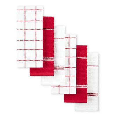 Kitchen Towel - Solids and Stripes Assorted Popcorn Terry