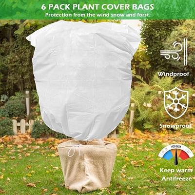 Plant Cover Breathable Tree Winter Shrub Plant Protecting Bag Anti