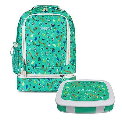 Kids lunch bag for kids toddler children, Printed Reusable insulated lunch  box bag with Water Bottle