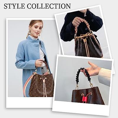 Braided Leather Top Handle Strap Neo Noe Handle Bag Handle 