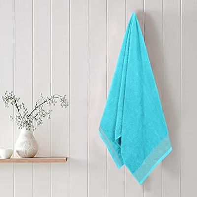 Belizzi Home Ultra Soft 2 Pack Oversized Bath Towel Set 28x55 Inches, 100% Cotton Large Bath Towels, Ultra Absorbant Compact Quickdry & Lightweight