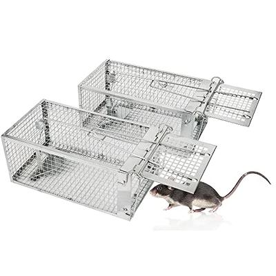 Moclever Humane Rat Trap Cage Live Rat Traps Rat Trap Cage Live