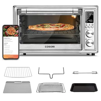 Air Fryer Toaster Oven Combo, 14-in-1 Functions, Fits a 12 Pizza, 6 Slices  of Bread