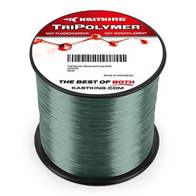 KastKing TriPolymer Advanced Monofilament Fishing Line, MAX Green, 12LB,  2042YDS - Yahoo Shopping