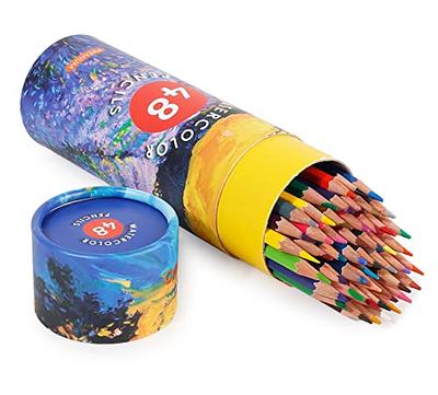 ARTISTIK Colored Pencil Set - (47 Pieces) Vivid 3.5 mm Artist Grade Drawing  & Sketching Colored Pencils for Adults Coloring Books, Watercolor, Professional  Sketching Pencils and Travel Wrap Case - Yahoo Shopping