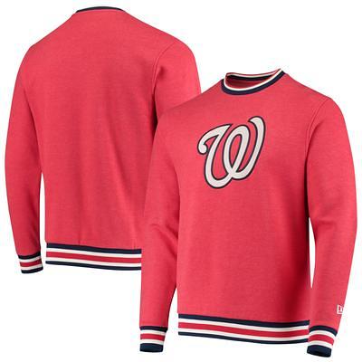 Nike Men's Washington Nationals Navy Arch Over Logo Long Sleeve T-Shirt