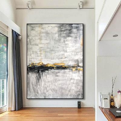 Large Original Sea Level Blue Oil Painting, Large Wall Art Light Sky  Painting, Sky Landscape Painting, Large Ocean Canvas Painting - Yahoo  Shopping