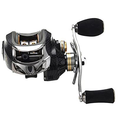 VBESTLIFE Fish Baitcasting Reel,Waterproof Digital Display Baitcasting Reel  8.0:1 Speed Ratio 18+1 Bearing Number Fishing Reel Counter (Left Hand) -  Yahoo Shopping