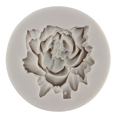 White Flower Molds Silicone Flower Silicone Molds Cupcake Topper