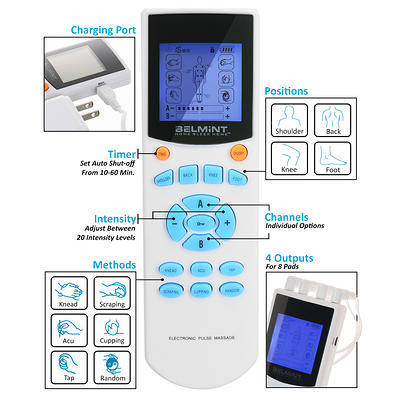 HealthmateForever TENS Unit & Muscle Stimulator, BM8ML