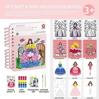 Mystoneer Crafts for Girls Ages 8-12, Creative Puzzle Puncture Painting for  Kids, Poke Art Kits for Kids, Fabric Art Frenzy, 2023 Children's Fabric