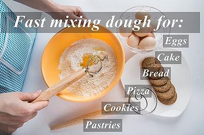 Danish Dough Whisk Kitchen Hand Mixer, Stainless Steel Danish Whisk, Bread  Whisk, Bread Pizza Biscuits Making Tools