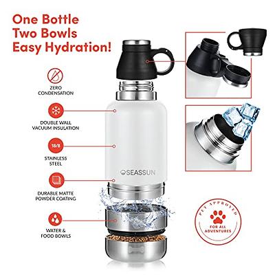 Insulated Stainless Double Wall Dog Travel Water Bottle