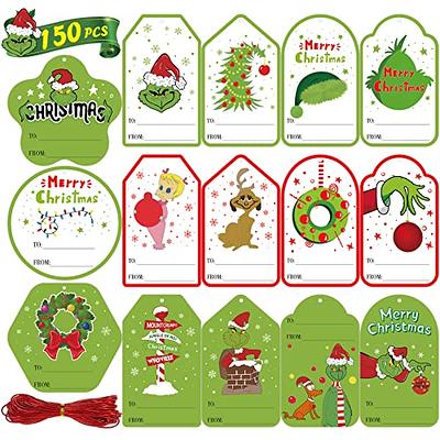 Set Of 20/12/6 We Whisk You A Merry Christmas Tag, Custom Gift Tags,  Personalized Tags, Christmas Labels - Yahoo Shopping