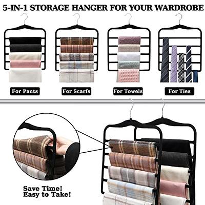 Closet Organizers and Storage,3 Pack Velvet Pants-Hangers-Space-Saving,Non  Silp 5 Tier Scarf Jeans Closet Organizer,Dorm Room Essentials for College  Students Girls Boys Guys,Organization and Storage - Yahoo Shopping