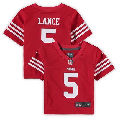 Women's Nike Elijah Mitchell Scarlet San Francisco 49ers Team Player Game  Jersey