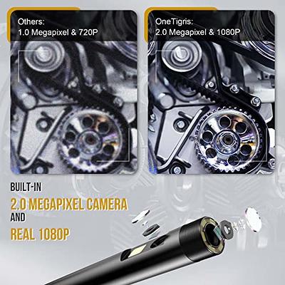 Dual Camera Endoscope 4.5” IPS Screen HD1080P 8MM 5.5MM Lens Car