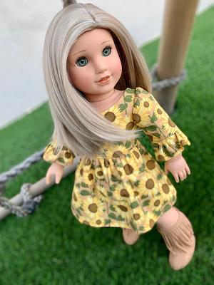 11 Custom Doll Wig fits American Girl Dolls Journey Girls Our Generat –  ZaZou Dolls