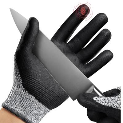 Generic FREETOO Mechanic Work Gloves, [Full Palm Protection] [Excellent  Grip] Working Gloves with Padded Leather for